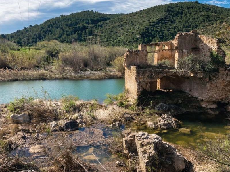 Piscinas Naturales y Kayak en el Río Mijares, Casa Rural Mijares, Ribesalbes, Castellón.