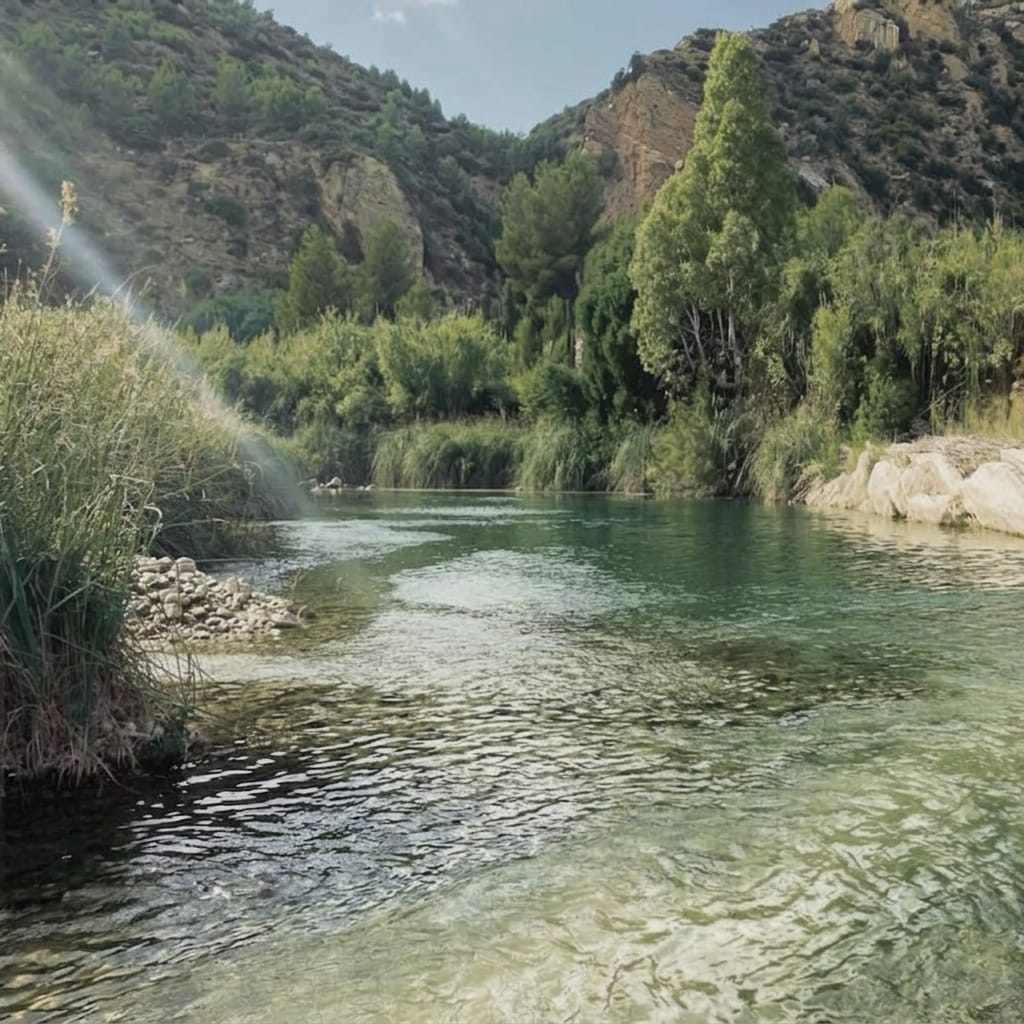 Pantano del Sitjar Río Mijares, Casa Rural Mijares, Ribesalbes, Castellón.